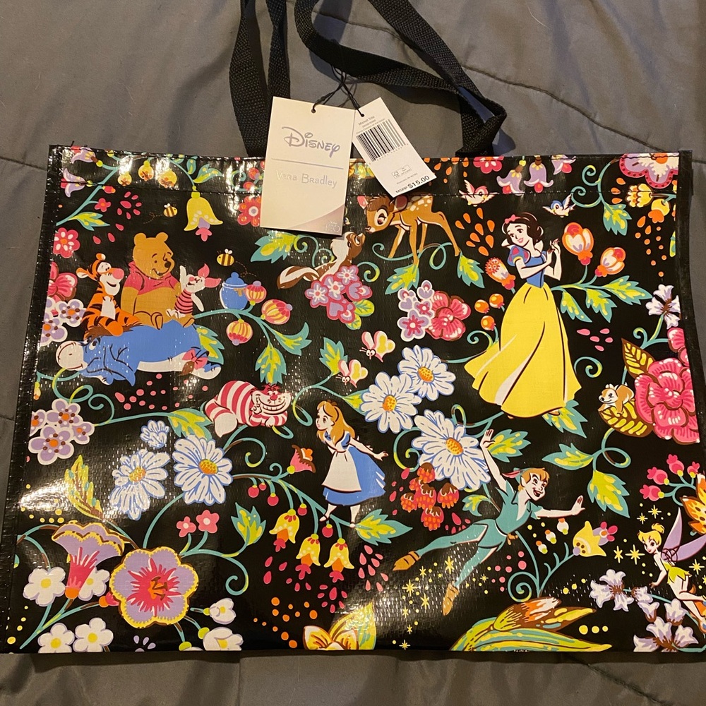 New Disney edition recycling bag with tags.
